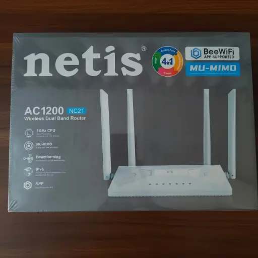 [router-netis-nc21-ac1200] Netis NC21 AC1200 Dual Band Router