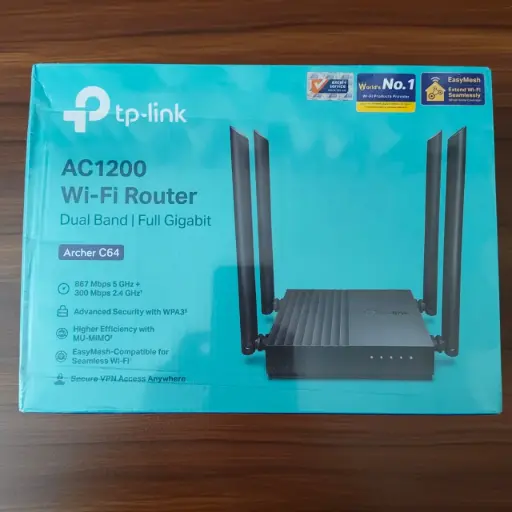 [router-tp-link-c64] TP-Link Archer C64 AC1200 Dual-Band Gigabit WiFi Router