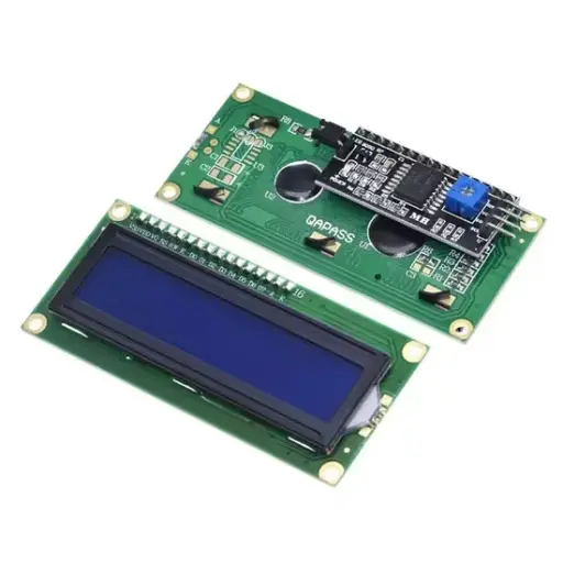 16x2 Character LCD Display Module with I2C Serial Interface
